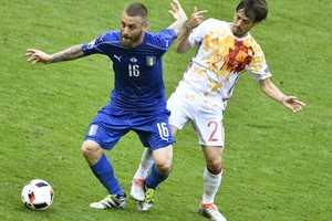 دي روسي يغيب عن تدريب إيطاليا استعدادا لألمانيا