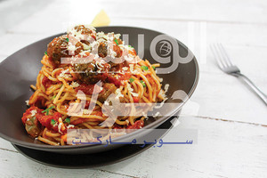 ﻿سباغيتي بولونيز بلحم الغنم