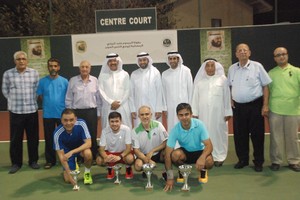 تتويج ناصر وسلمان ببطولة المرحوم ماجد الزياني الرمضانية للتنس