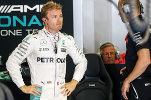 روزبرغ يواجه عقوبة بعد تعرضه لحادث في أخر تجارب النمسا الحرة