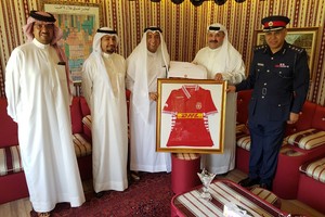 النائب الأول لرئيس نادي المحرق يشيد بدعم انجال المغفور له عبدالله أحمد ناس