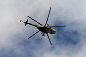 انباء عن سقوط مروحية تابعة للجيش السوري في غوطة دمشق