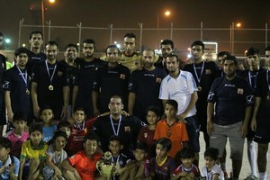 بالصور... فريق حساب الحكم بطلا لبطولة نادي سماهيج الرمضانية لكرة القدم