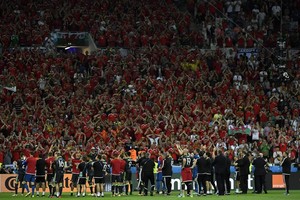 استقبال حافل في انتظار منتخب ويلز