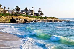 زحمة اسماك قبالة شواطئ كاليفورنيا