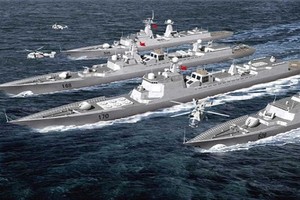 بكين تجري تدريبات قتالية في بحر الصين الجنوبي   