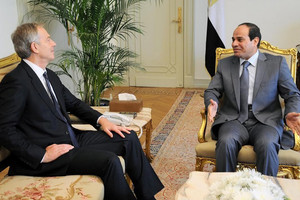 توني بلير يصل القاهرة قبل زيارة لإسرائيل