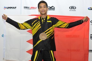 أحمد الخياط يهنئ خالد بن حمد... بمناسبة برونزية العالم لفنون القتال المختلطة