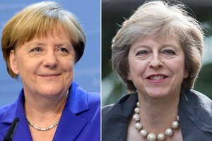 ميركل وماي تؤكدان ضرورة استمرار التعاون بين بلديهما