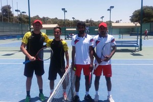 بالصور... منتخب التنس يتأهل للمربع الذهبي بتصفيات كأس ديفيز