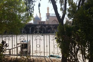 خاص بـ «الوسط»... بالصور موقع التفجير الذي استهدف مرقد «سبع الدجيل»