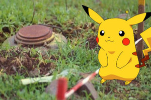 مطاردو 'البوكيمون' معرضون لخطر الألغام