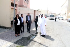 'بلدي الشمالية' يبحث مع 'الأشغال' عمل مسارات فرعية على دوارات مدينة حمد