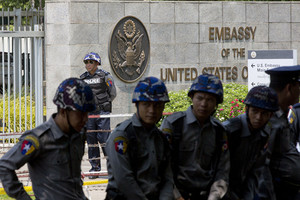 تدريب يتسبب بإنذار بوجود قنبلة في السفارة الاميركية في ميانمار