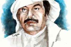 عبدالحسين عبدالرضا شخصية 'الكويت للكاريكاتير'