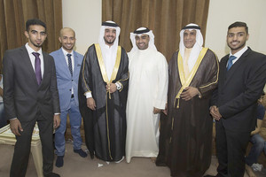 عائلة الوسطي تحتفل بعقد قران 'حسين'