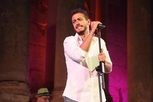 بالصور... سعد المجرد في الليلة الثالثة من مهرجان جرش