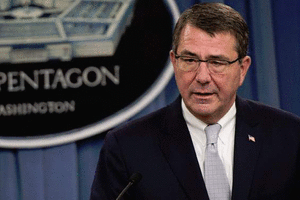 كارتر: أميركا تبحث مهاجمة 'داعش' من الجنوب السوري