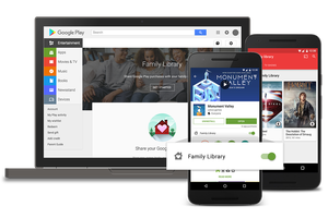 'غوغل' تطلق ميزة المشاركة الأسرية على 'غوغل بلاي'