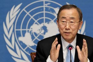 بان كي مون يعلن أن جنوب السودان بات على شفير الهاوية