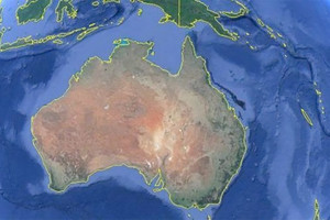 تحرك الصفائح التكتونية يغير الموقع الحقيقي لأستراليا على الخرائط 
