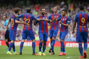 فوز سهل لبرشلونة على سلتيك 3-1