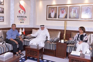 ناصر بن حمد يوجه 'الاولمبية' إلى متابعة علاج بهرام