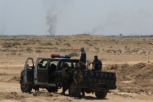 مقتل وإصابة 8 من حرس الحدود العراقي بتفجير انتحاري غربي الرمادي