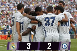 بالفيديو... ريال مدريد يهزم تشيلسي بثلاثية مقلقة