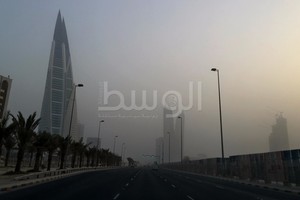 'الأرصاد': الرؤية الأفقية تدنت إلى 600 متر في مطار البحرين اليوم