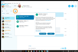 'مايكروسوفت' تضيف 5 'روبوتات دردشة' إلكترونية لتطبيق 'سكايب'