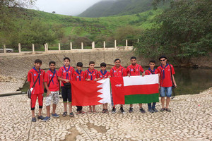 كشافة الدراز البحرية تزور صلالة