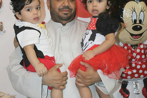 عائلة محمد القبيطي تحتفي بعيد ميلاد 'كوثر' و'باقر'