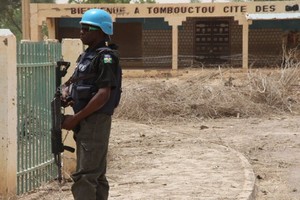 مقتل جندي اممي واصابة اربعة بانفجار لغم في شمال شرق مالي