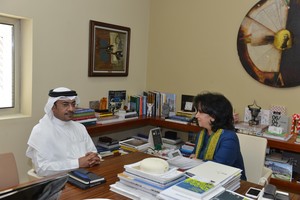 الشيخة مي تستقبل الرئيس التنفيذي لديار المحرق وتؤكد أهمية الاستثمار في الثقافة