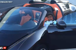 بالفيديو... مجموعة لأشهر السيارات في أسطول رونالدو