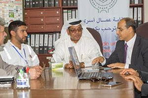 نقابة عمال أسري تنظم ورشة عمل شبابية بمشاركة مكتب الامم المتحدة