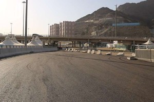 السعودية..الانتهاء من توسعة شارعي التدافع بمنى