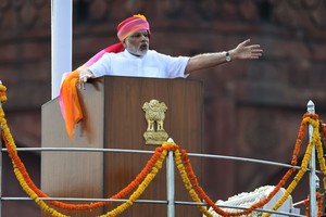 مودي يشير إلى منطقتي بلوشستان وجيلجيت الباكستانيين خلال خطابه في ذكرى استقلال الهند