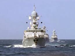 روسيا تقول إن سفنها الحربية أطلقت صواريخ كروز على أهداف في سورية