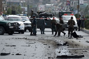 مقتل جندي أفغاني في انفجار قنبلة مغناطيسية في كابول