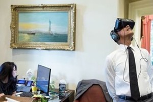 مؤسس فيسبوك ينشر صورة لأوباما وهو يعيش في العالم الافتراضي