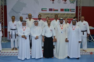 بالصور... انجاز تاريخي للبحرين في الكاتا ببطولة الخليج العشرين للجودو بتحقيق كاس المركز الثالث
