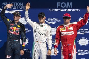 روزبرغ أول المنطلقين في سباق جائزة بلجيكا الكبرى