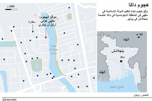 انفوجرافيك... هجمات 'داعش' في بنغلادش