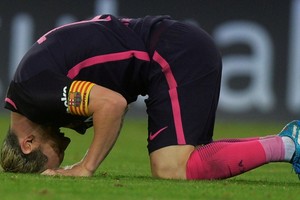 شكوك حول مشاركة ميسي في تصفيات كأس العالم بسبب الاصابة