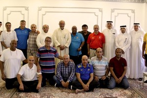 رئيس الاتحاد يقيم مأدبة غذاء لأعضاء اللجنة الفنية