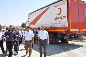 وكالة إغاثة تركية: نعمل على إيصال مساعدات إلى جرابلس في سورية