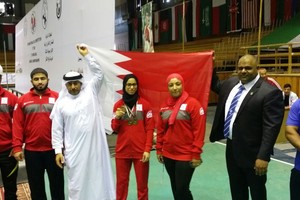 بالصور... منتخب سيدات رفع الأثقال يبدأ حصاده بالبطولة العربية والإسلامية بالأردن