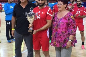 منتخب اليد يحقق المركز الثاني في بطولة فرنسا الودية